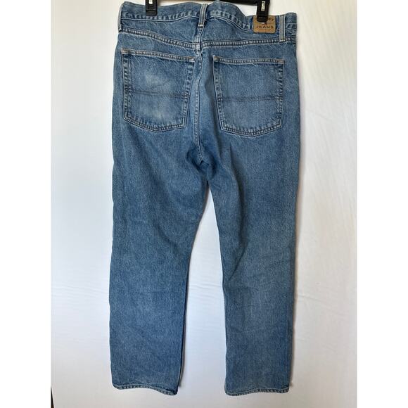 Tommy Jeans🌿Men’s Relaxed Fit Blue Denim Jeans Size 36x32 90s Y2K Jeans - Picture 7 of 10
